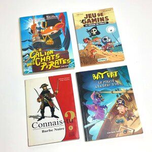 Livres pirates enfants Children’s Books in French 7-12 ans Geronimo Barbe Noire